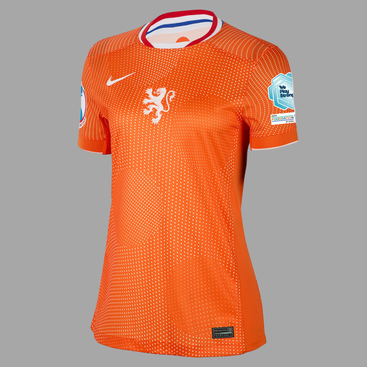 Netherlands Home Curved Fit Small with Euros Patch Set