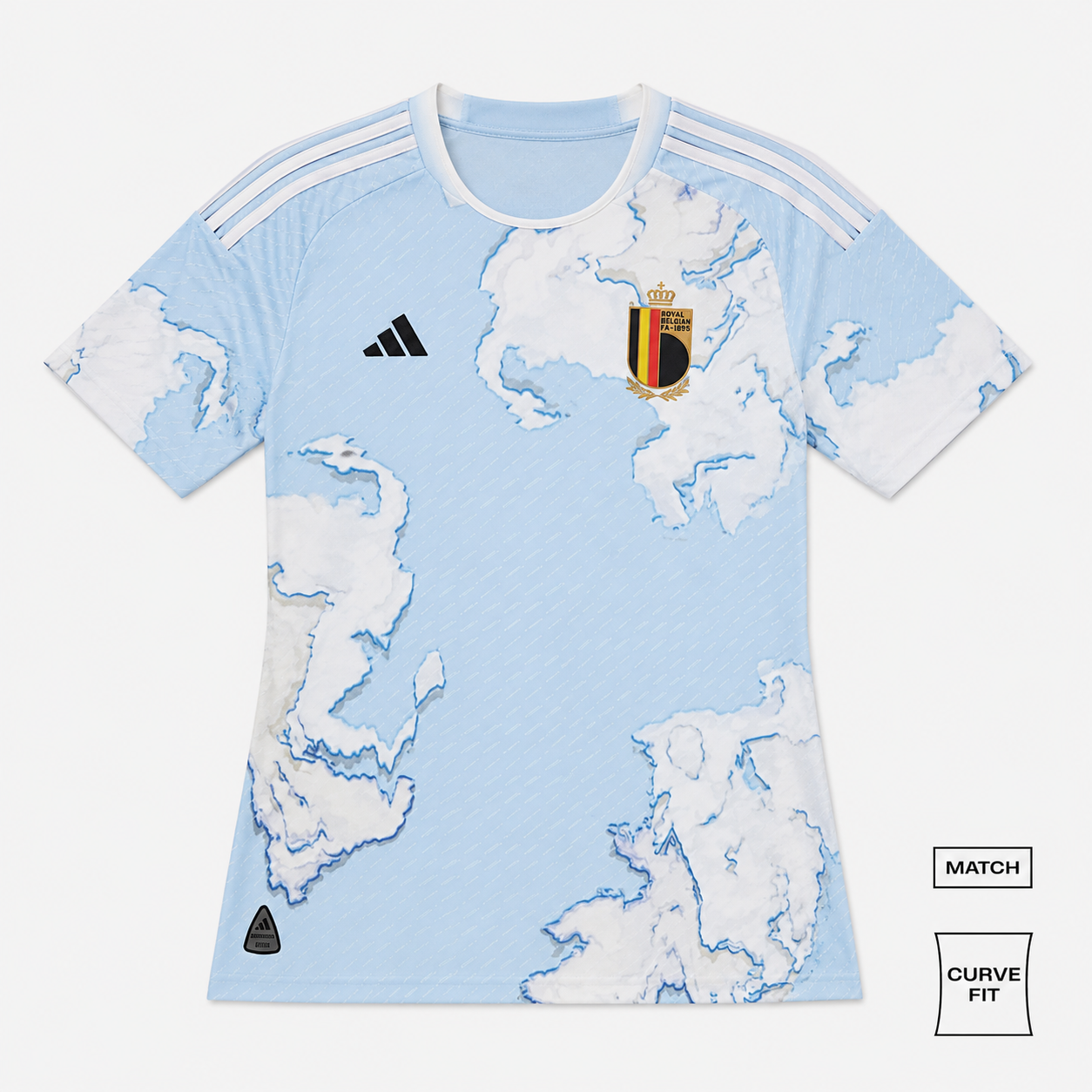 Belgium 2023 Away Curved Fit Match Shirt