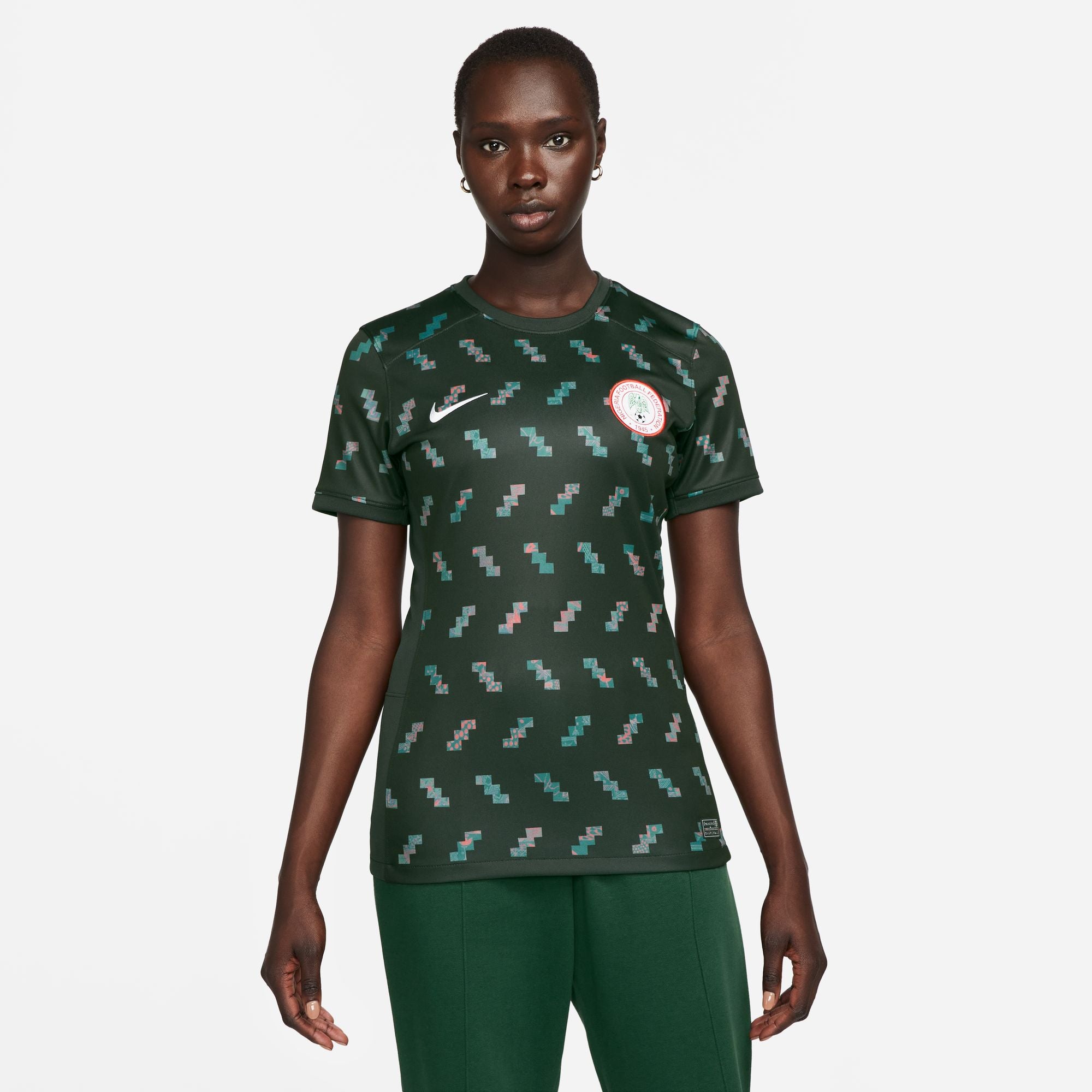 Nigeria Uit Nike Stadium Curved Fit Jersey 2023