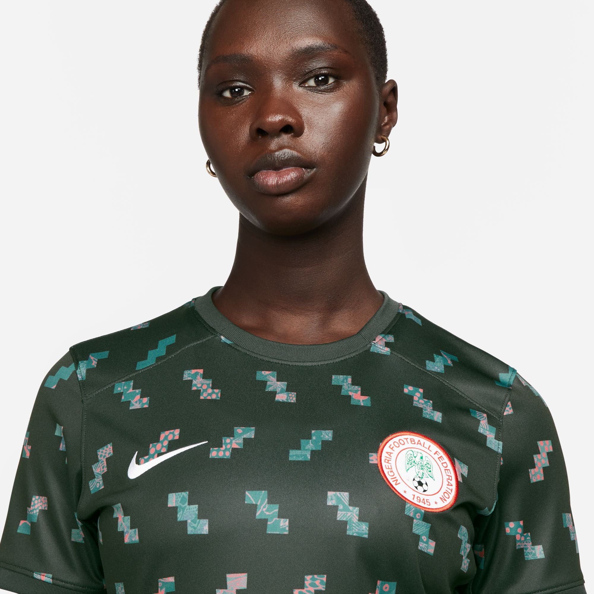 Nigeria Uit Nike Stadium Curved Fit Jersey 2023