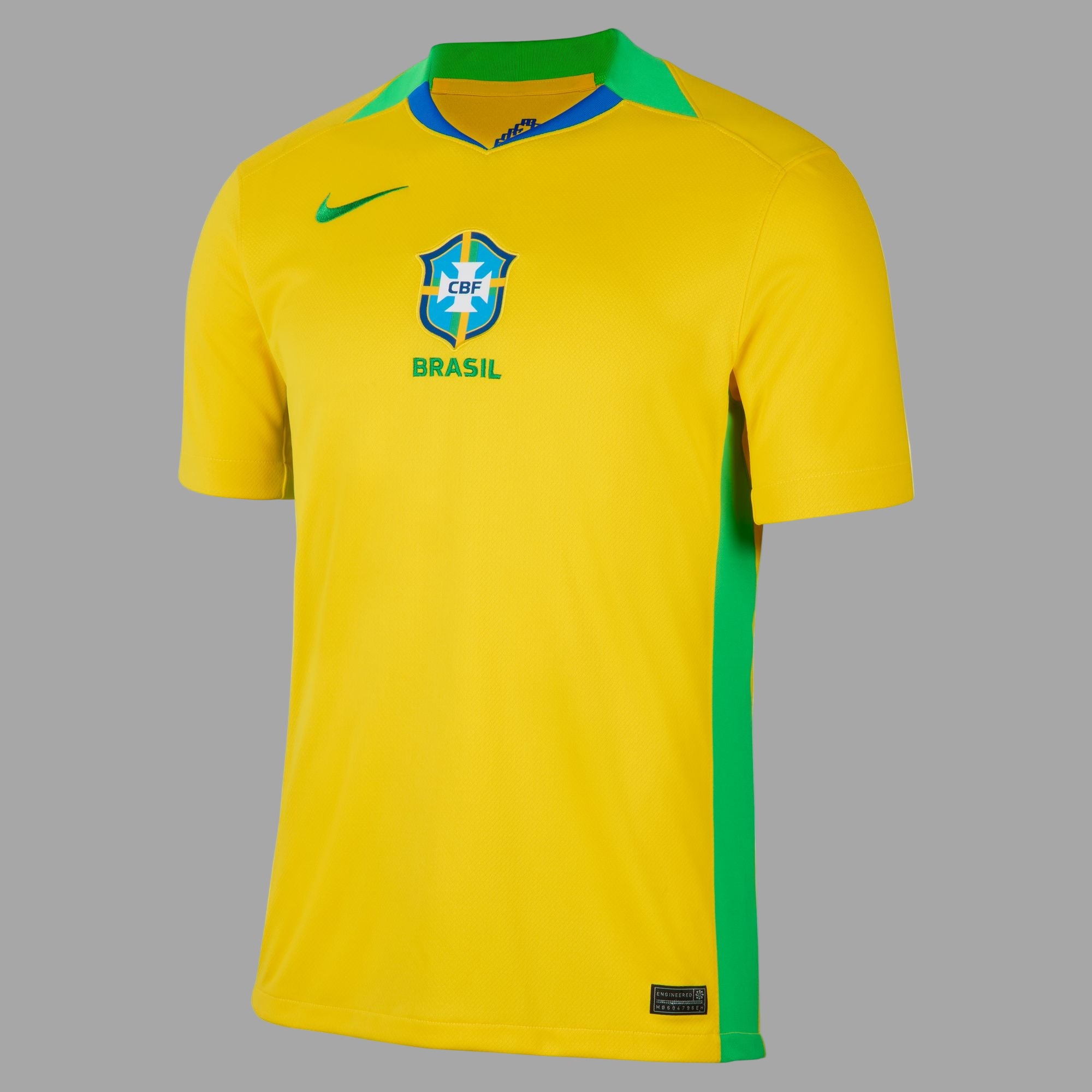 Brazil 2025 Stadium Home Straight Fit