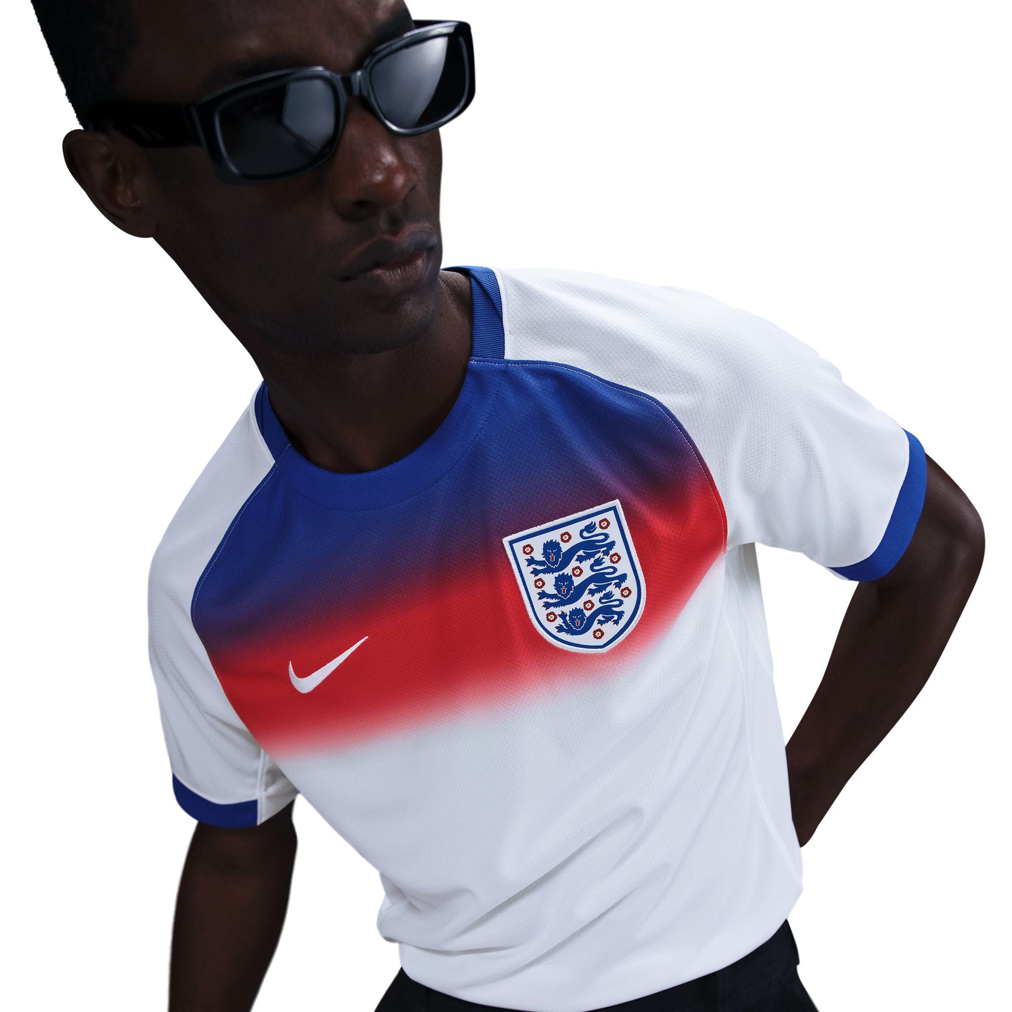 England 2025 Stadium Home Straight Fit Jersey