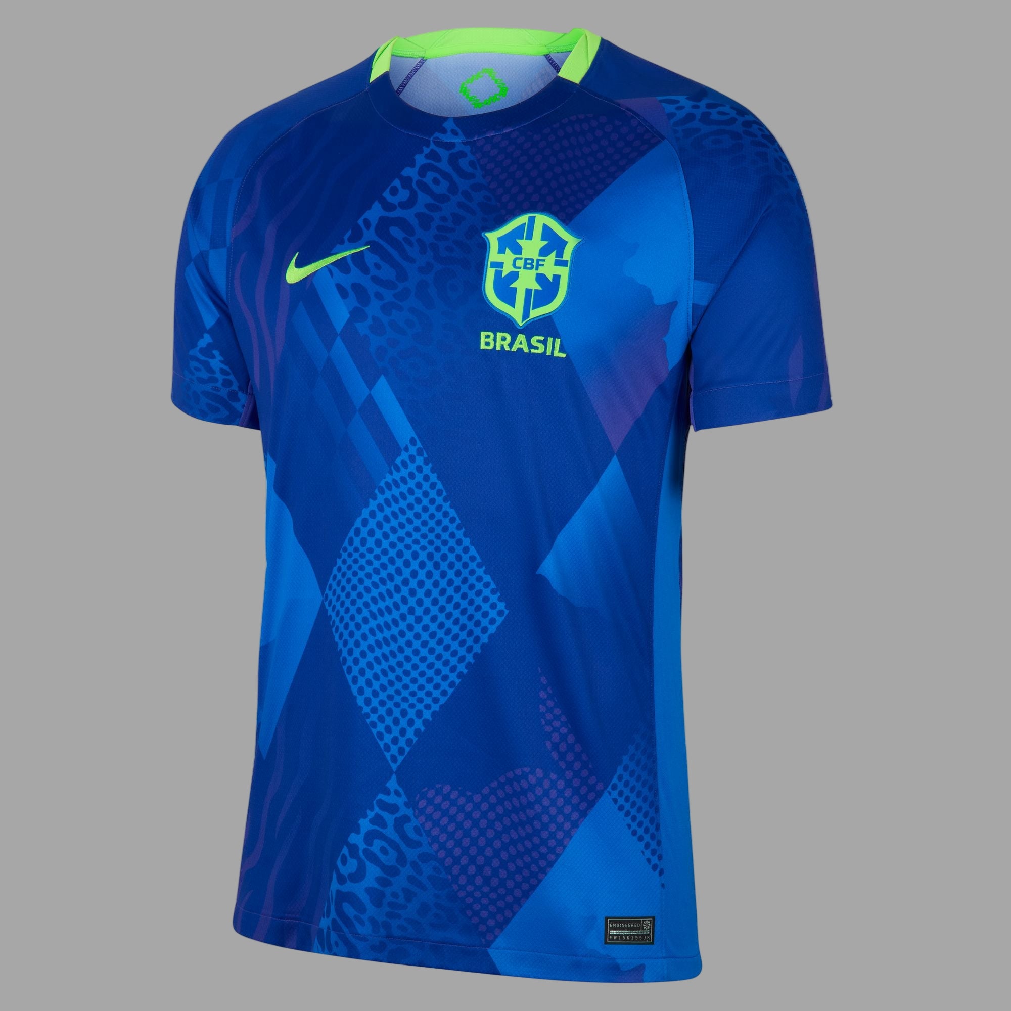 Brazil 2025 Stadium Away Straight Fit Jersey