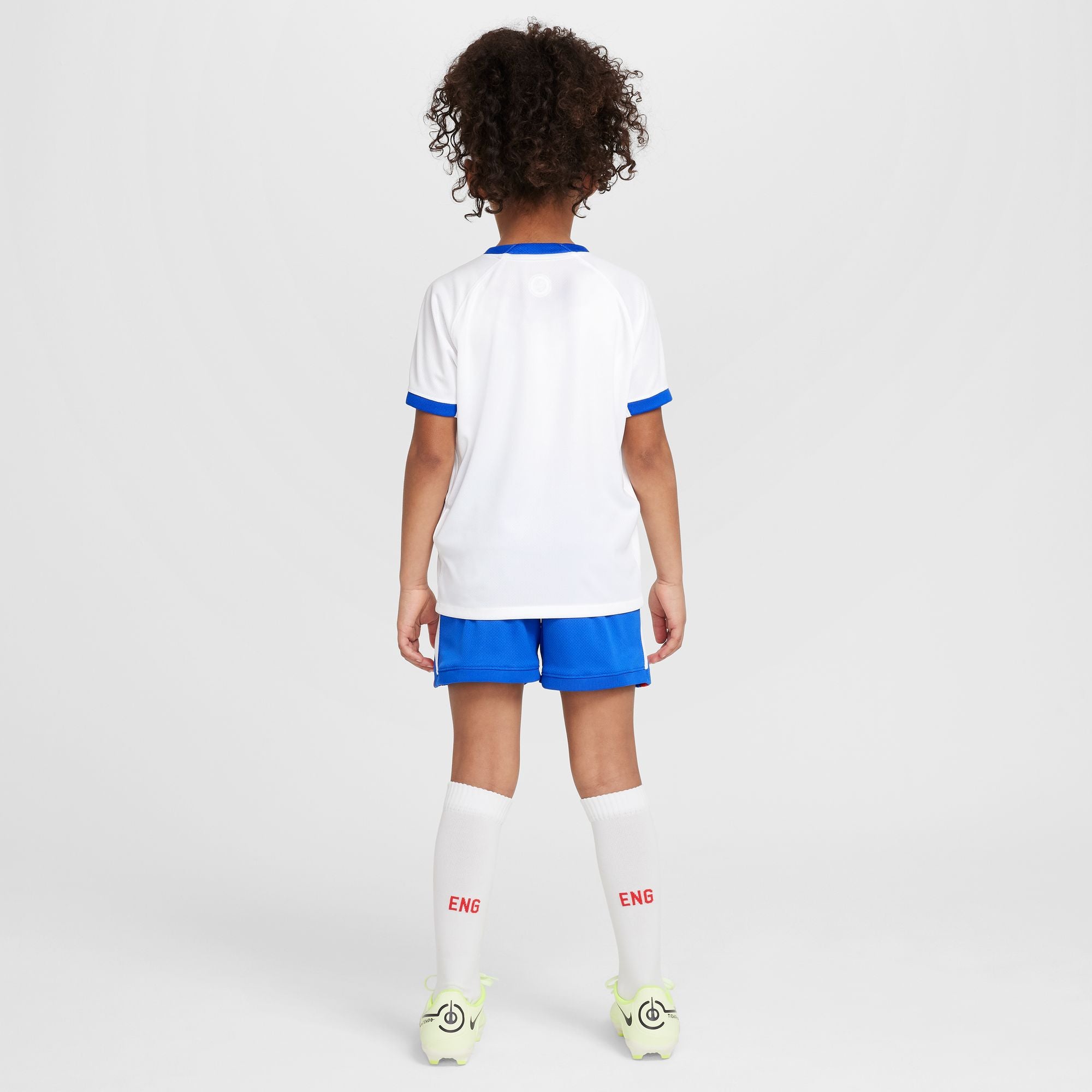 England 2025/26 Stadium Home Little Kids' Nike Soccer Replica 3-Piece Kit
