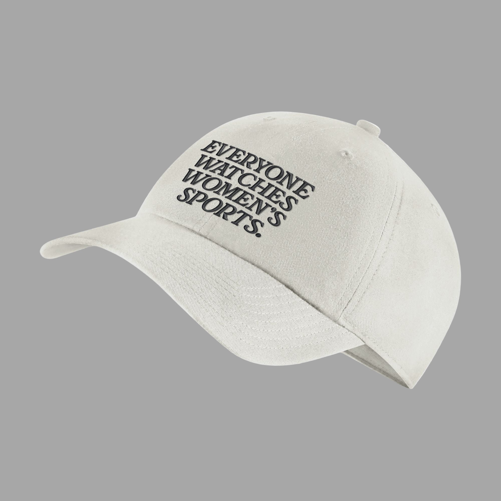 Everyone Watches Women's Sports™ Nike by TOGETHXR Cap (White)