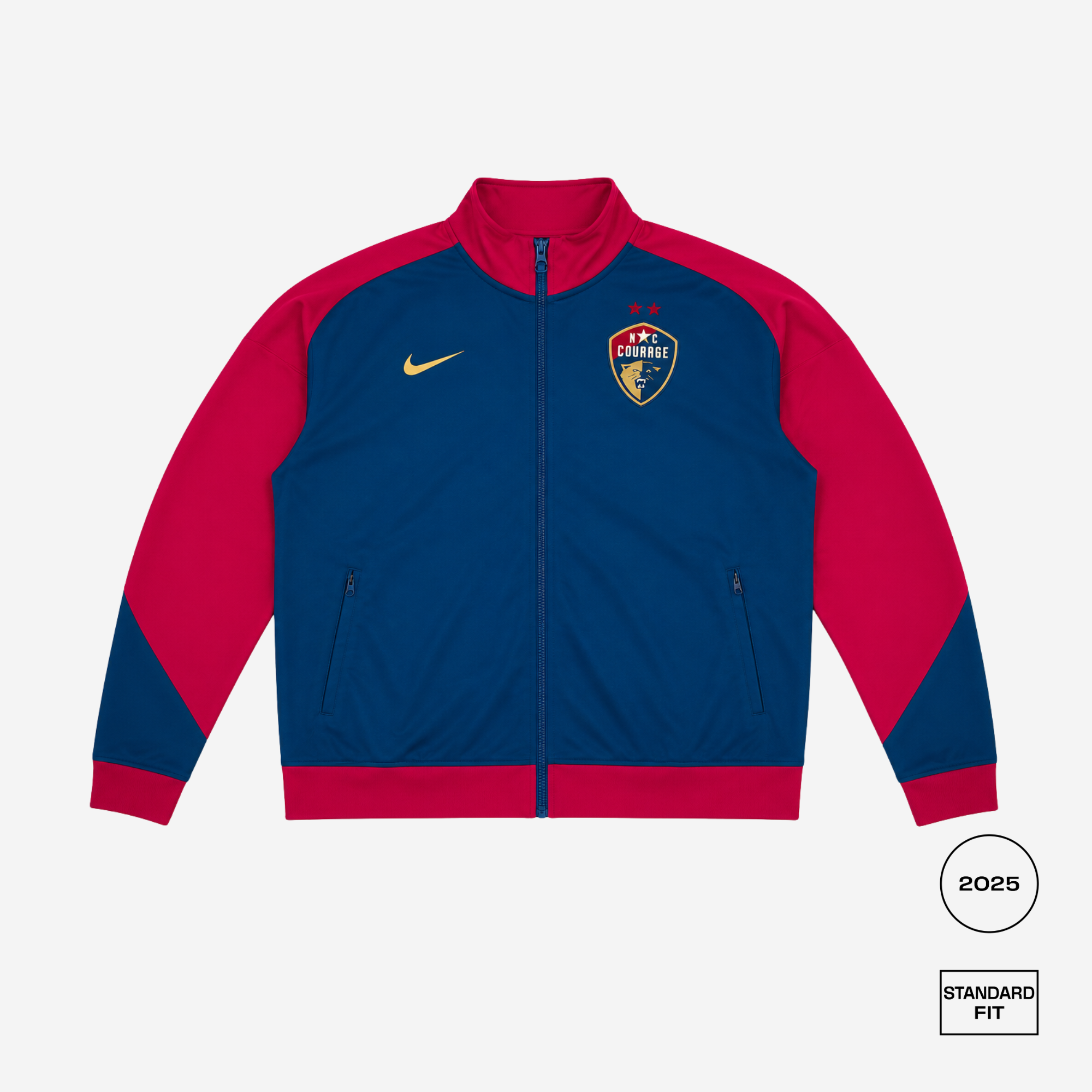 North Carolina Courage Anthem Jacket 2025 Straight Fit