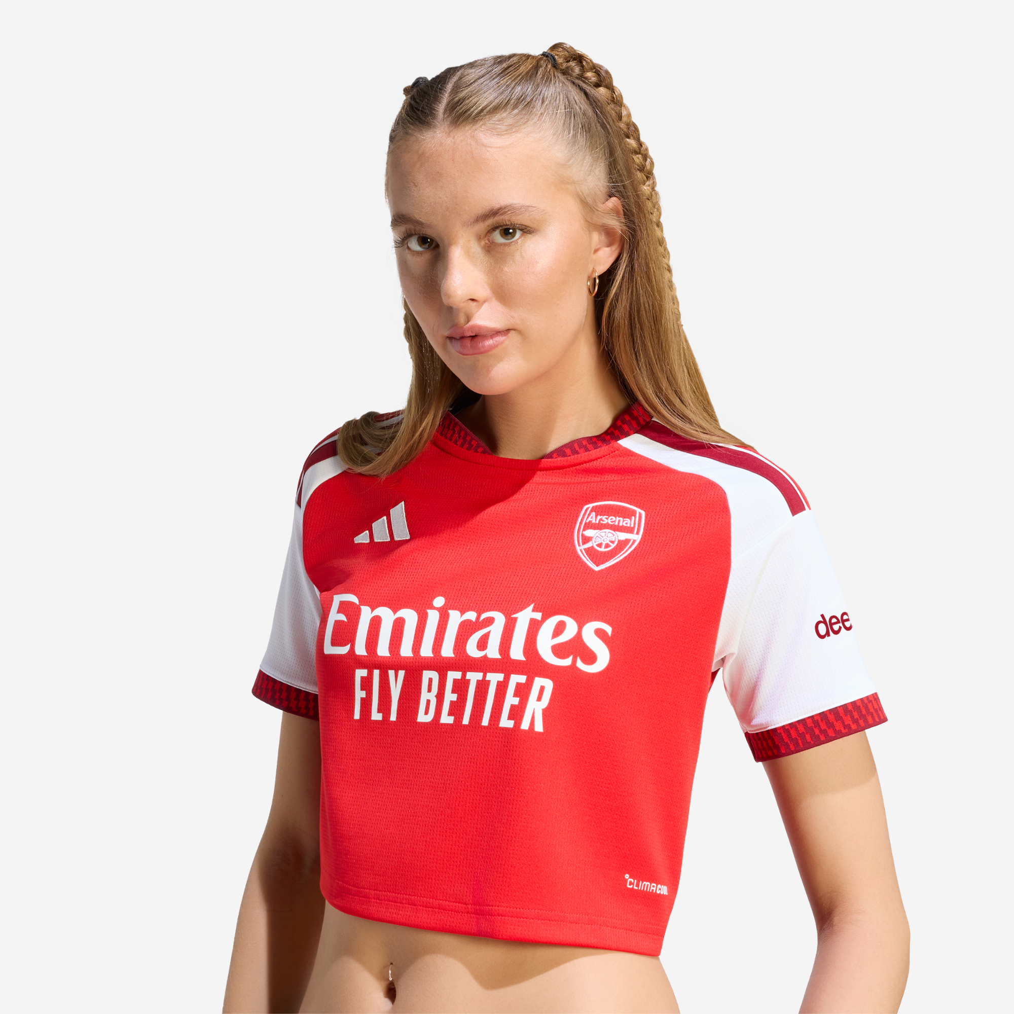 Arsenal 2026/27 Home Cropped Shirt - adidas