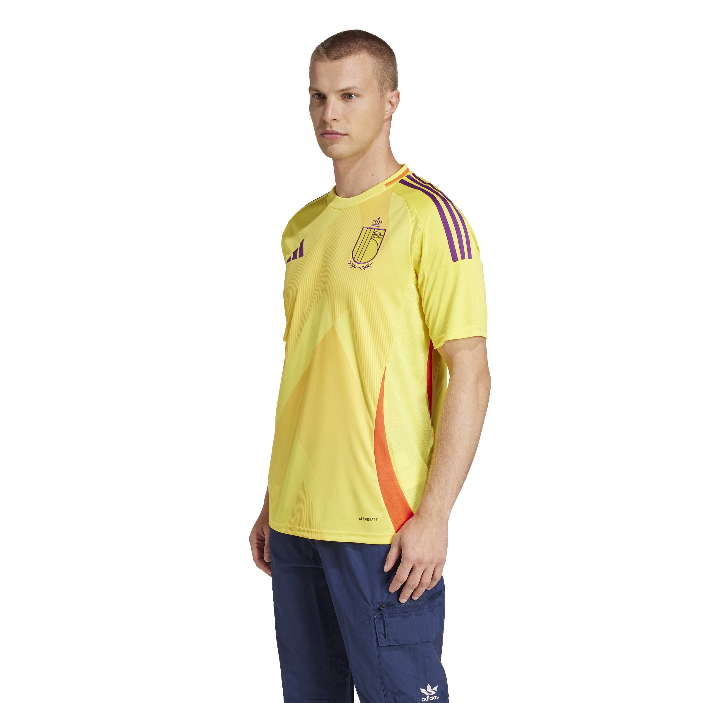 Belgium Away Straight Fit Stadium Jersey