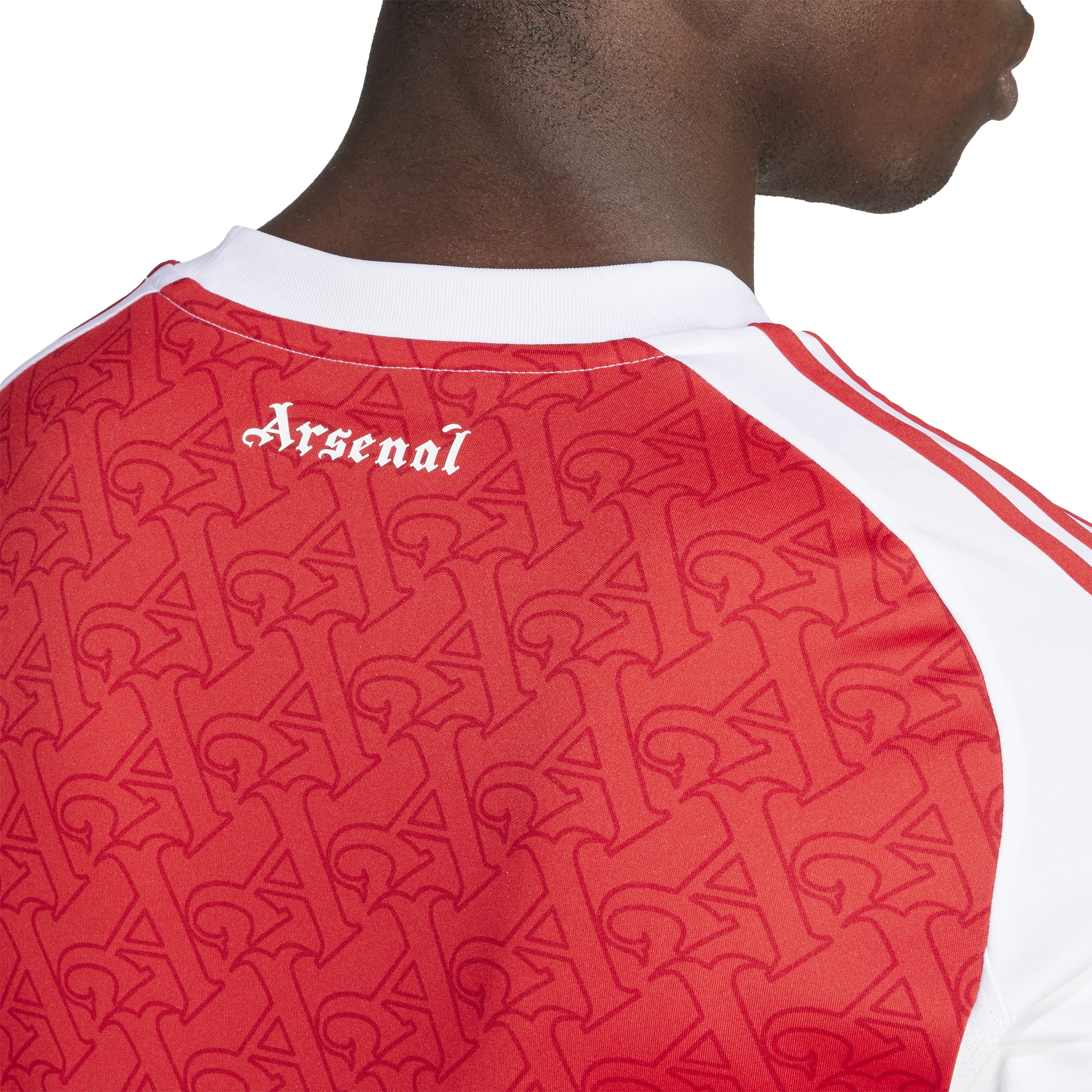 Arsenal 2025/26 Home Straight Fit Stadium Jersey KELLY 18