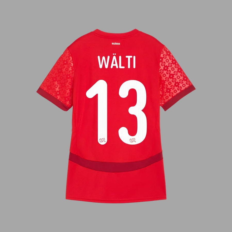 Switzerland Home Stadium Straight Fit Shirt WÄLTI 13