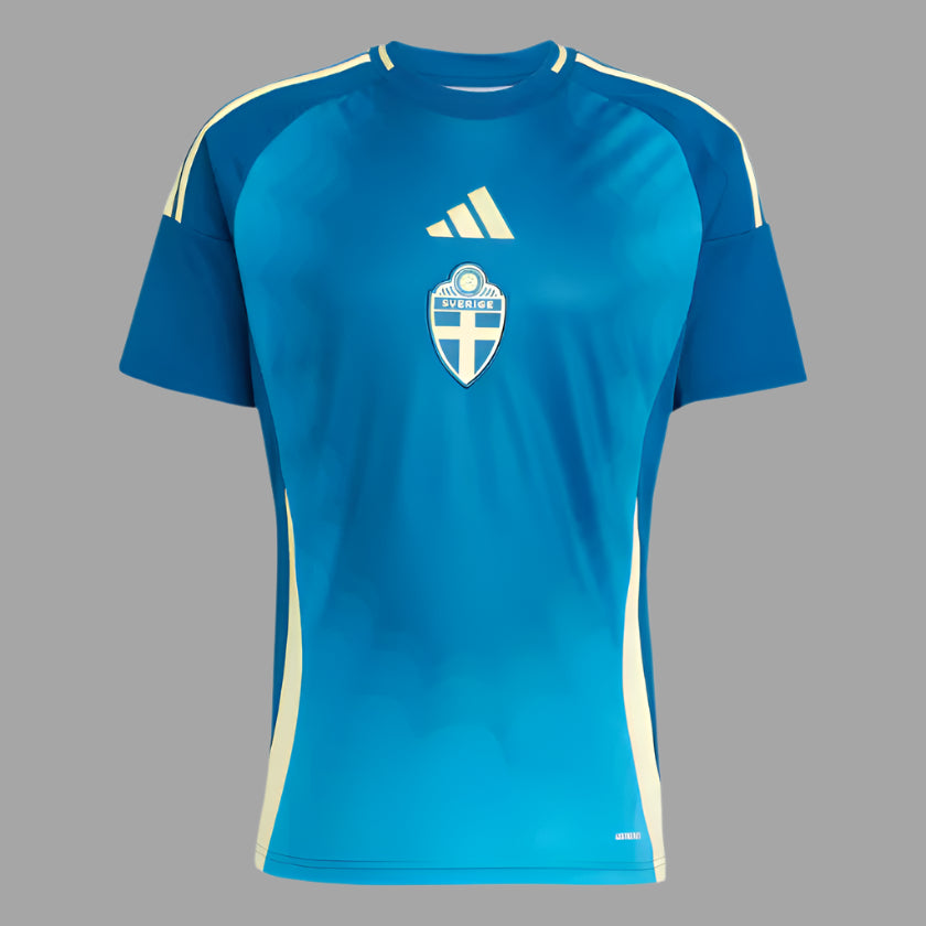 Sweden 2025 Away Adidas Curved Fit Stadium Shirt