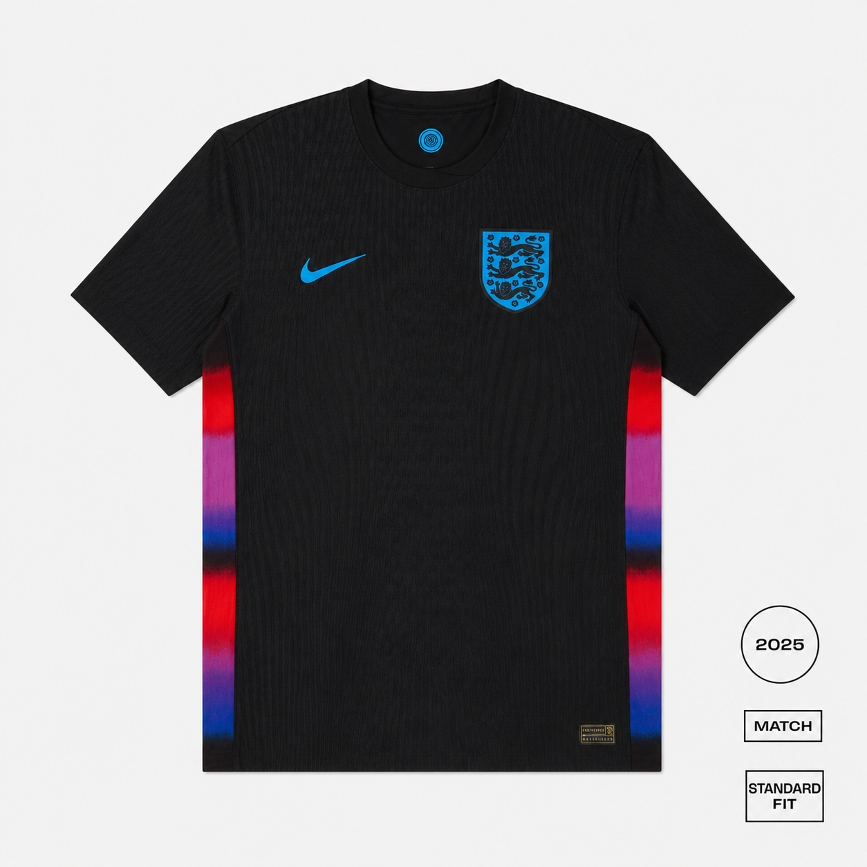 England 2025 Away Match Straight Fit Jersey