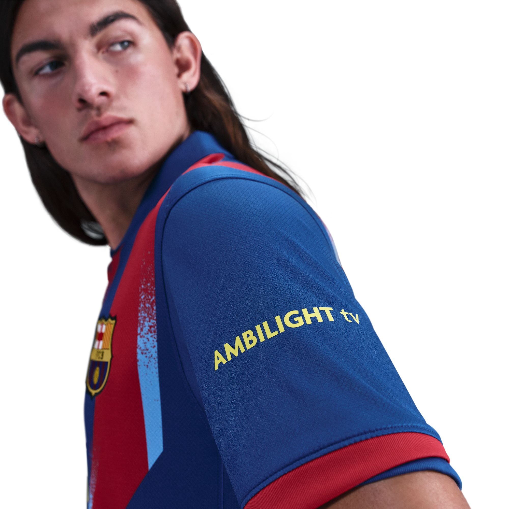 FC Barcelona 2025/26 Stadium Fourth Straight Fit Jersey